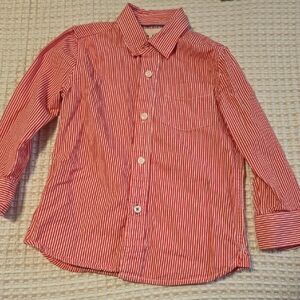 Mini Boden Boys Button Down Shirt Size 4-5y